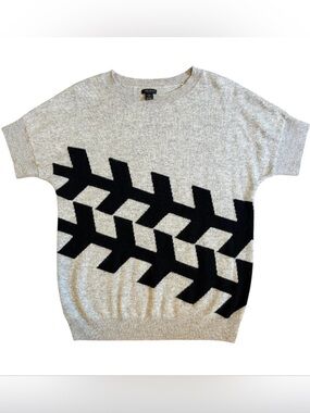 Only Mine 100% Cashmere Short Sleeve Sweater